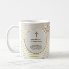 Caneca De Café PEARL - QUALQUER CLERGY - ANIVERSÁRIO DA Coordenaç
