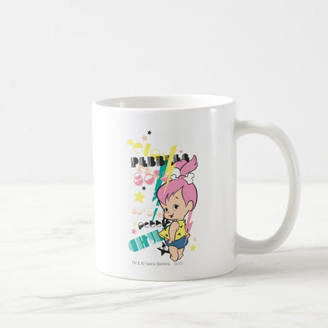 Caneca De Café PEBBLES™ 80s Punk (Direita)
