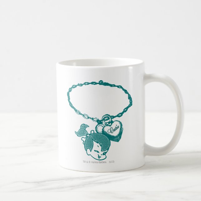 Caneca De Café PEBBLES™ Cutie Chain (Direita)