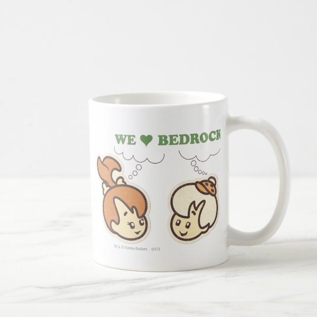 Caneca De Café PEBBLES™ e Bam Bam Love Bedrock (Direita)
