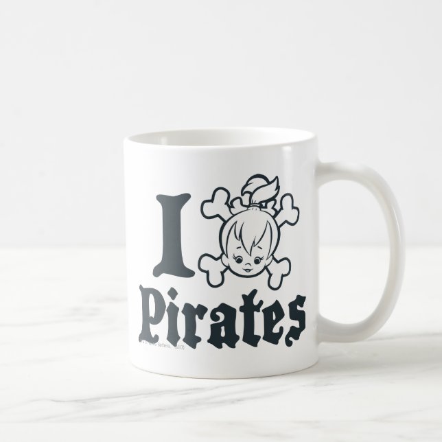 Caneca De Café PEBBLES™ O Pirata (Direita)