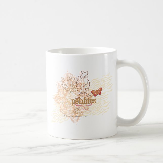 Caneca De Café PEBBLES™ Sandy Design (Direita)