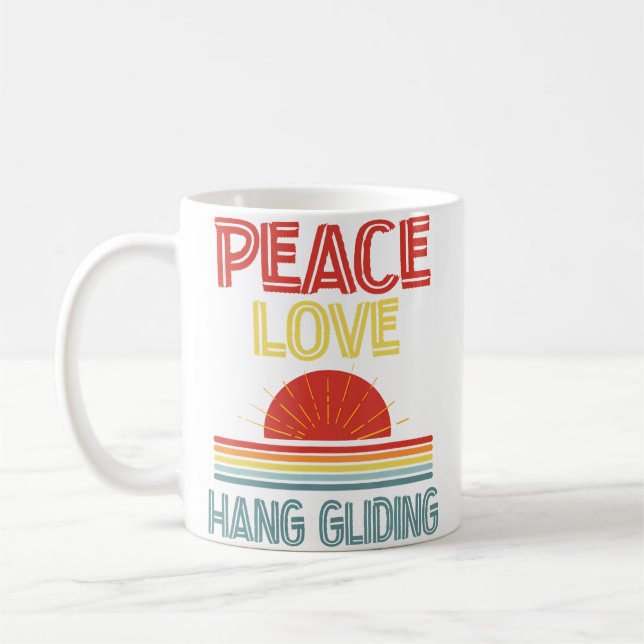 Caneca De Café Peça Amor Asa Delta Engraçado (Esquerda)