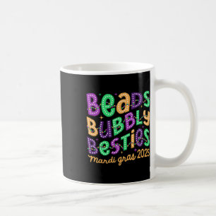 Caneca De Café Peça de Carnaval do Miçanga Besties Mardi Gras 202