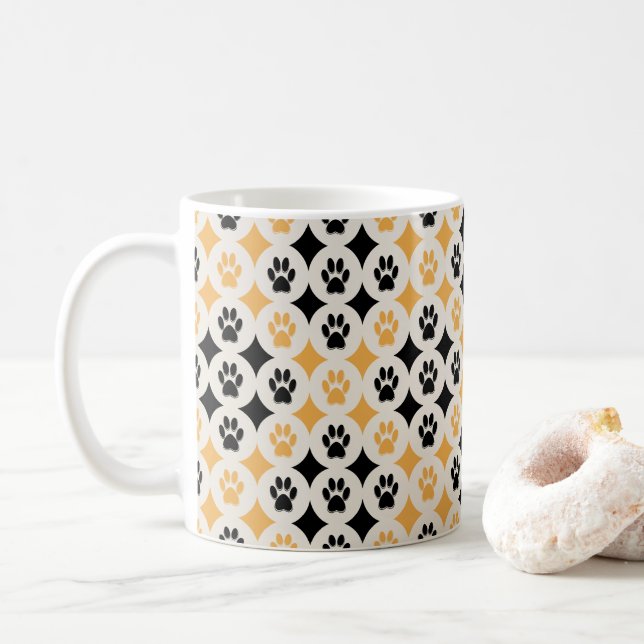 Caneca De Café Peça para café (Mustard) (Com Donut)