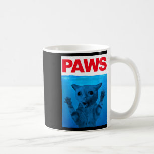 Caneca De Café Peças De Gato Memória Humor Gatinho Engraçado Pata