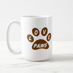 Caneca De Café Peças de Mug Love para Peixes Marrons
