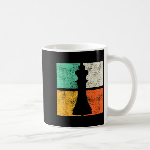 Caneca De Café Peças de Xadrez Rei Jogador