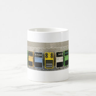 Caneca De Café Pedais da guitarra