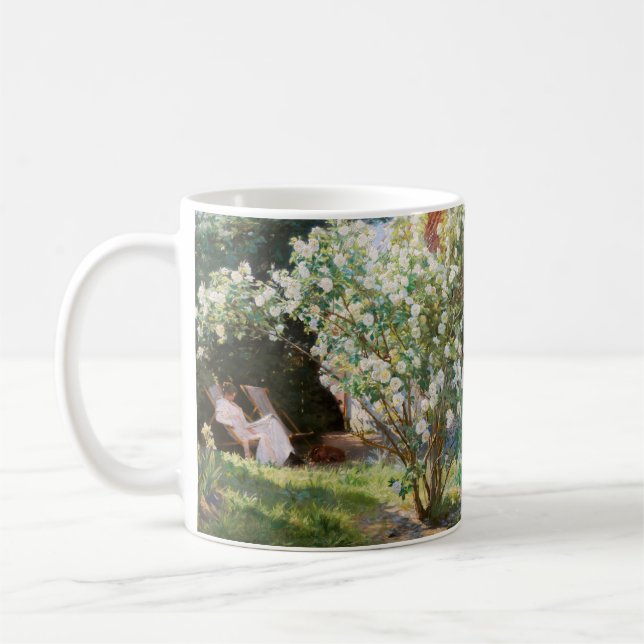 Caneca De Café Peder Severin Kroyer - Rosas (Esquerda)