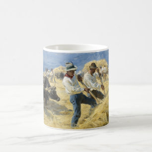 Caneca De Café Peder Severin Kroyer - Threshing in the Abruzzi