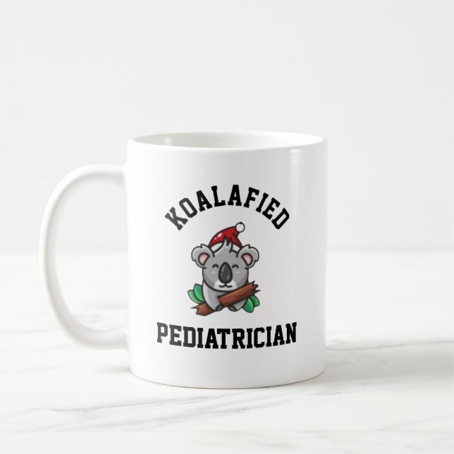 Caneca De Café Pediatra Koalafied (Esquerda)