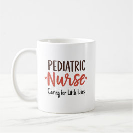Caneca De Café Pediatric Nurse – Caring for Little Lives