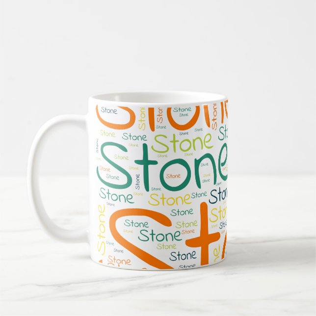 Caneca De Café Pedra (Esquerda)