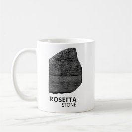 Caneca De Café Pedra de Roseta: Hieróglifo Língua do Antigo Egito