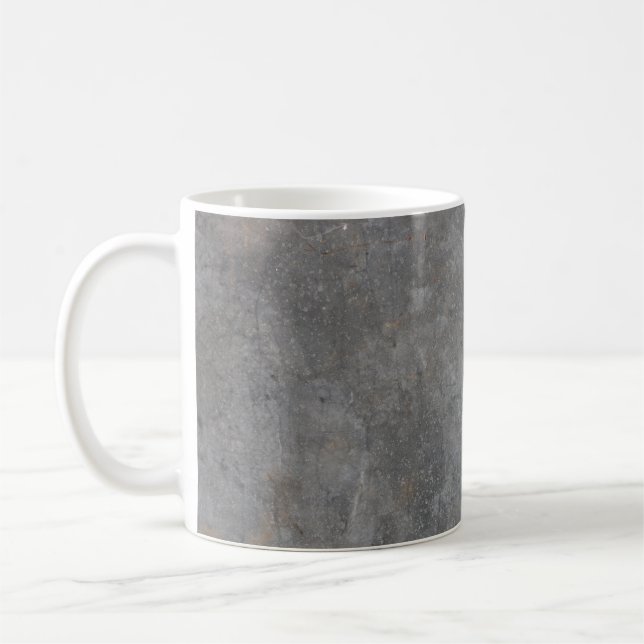 Caneca De Café Pedra-padrão de madeira de parede (Esquerda)