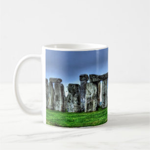 Caneca De Café Pedras eretas celtas de Stonehenge em Grâ Bretanh