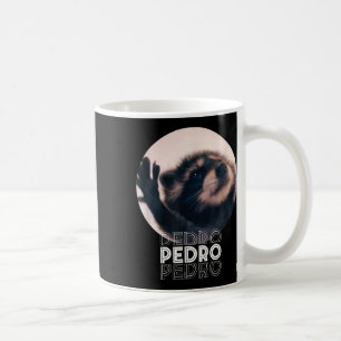 Caneca De Café Pedro Racoon Dance Popular Internet Memache D