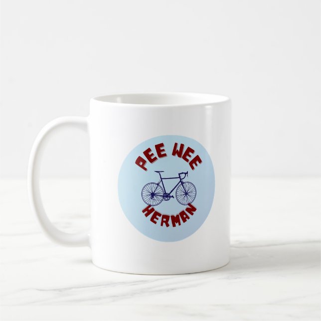 Caneca De Café Pee Wee Herman Bike (Esquerda)