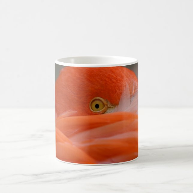 Caneca De Café Peeking Flamingo (Centro)