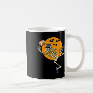 Caneca De Café Pegada Americana Skeleton Halloween Men Pegada