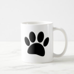 Caneca De Café Pegada de cachorro