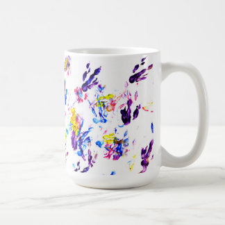 Caneca De Café pegadas do pinguim