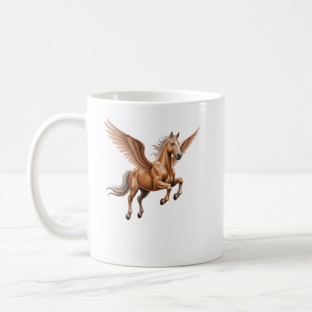Caneca De Café Pegasus Coffee Mugs Love Horses (Esquerda)