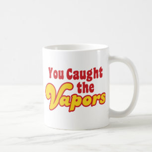 Caneca De Café Pegou os Vapores