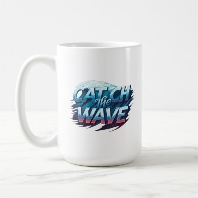 Caneca De Café pegue a onda (Esquerda)