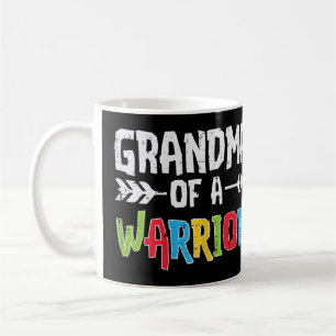 Caneca De Café Pegue esta vovó fofa de uma camiseta guerreira pa