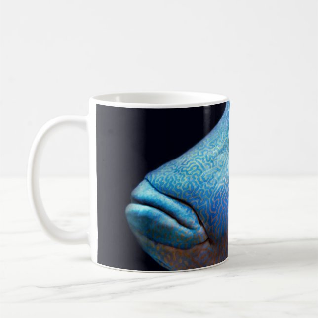 Caneca De Café Peixe azul (Esquerda)