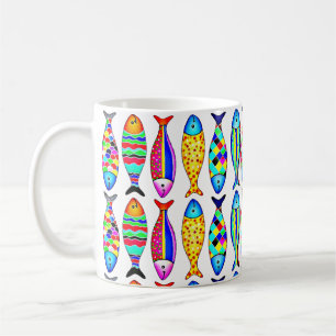 Caneca De Café Peixe chique