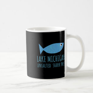 Caneca De Café Peixe dos Grandes Lagos sem sal e sem tubarão do L