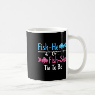 Caneca De Café Peixe-ele ou Peixe-ela Tia Para Revelar o Sexo Ba