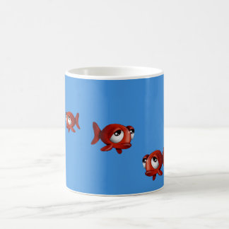 Caneca De Café Peixe emocional Café Mug