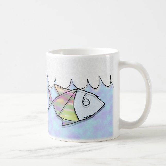 Caneca De Café Peixe-fio (Direita)