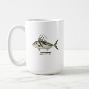Caneca De Café Peixe-Galo - Vida Marinha da Califórnia