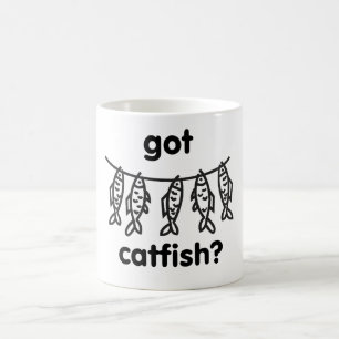 Caneca De Café peixe-gato obtido