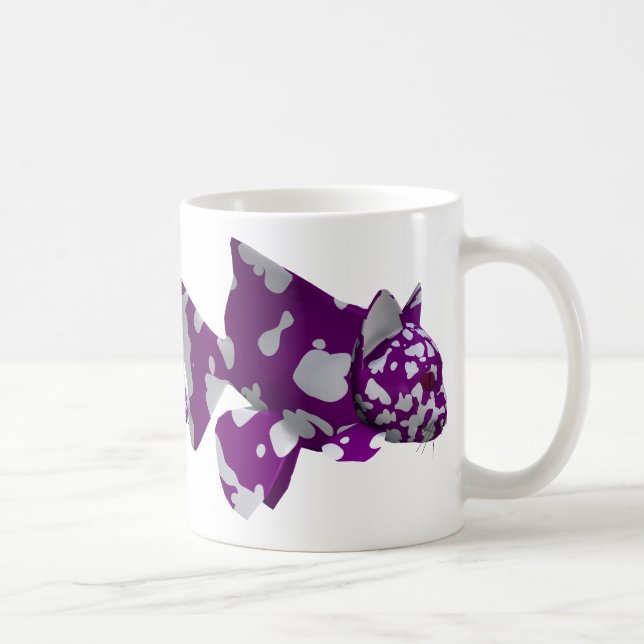 Caneca De Café Peixe-gato roxo (Direita)