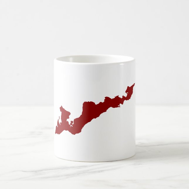 Caneca De Café Peixe-lama - Vermelho (Centro)