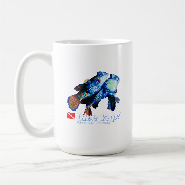 Caneca De Café Peixe-mandarino (Esquerda)