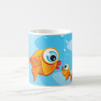 Caneca De Café PEIXE - Oliva e picada:
