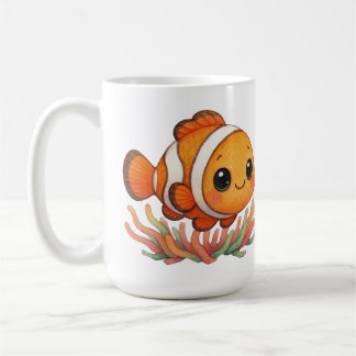 Caneca De Café Peixe-Palhaço Fofo