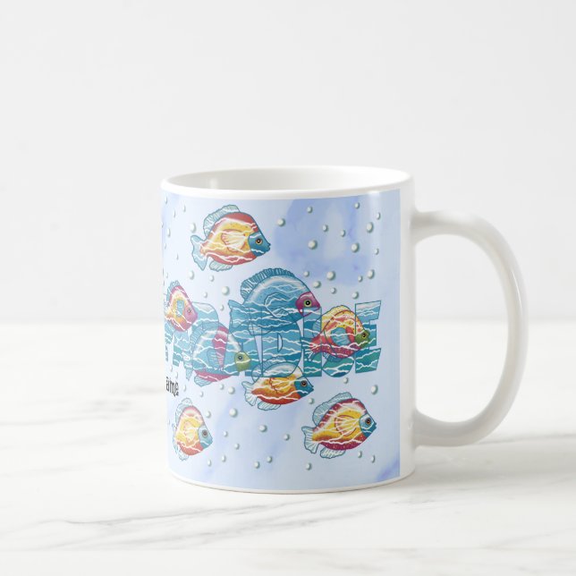Caneca De Café peixe-paradiso (Direita)