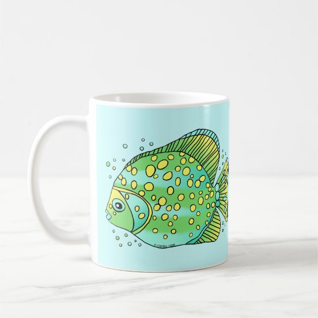 Caneca De Café Peixe peixes (Esquerda)