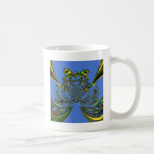 Caneca De Café Peixe Pena (Direita)