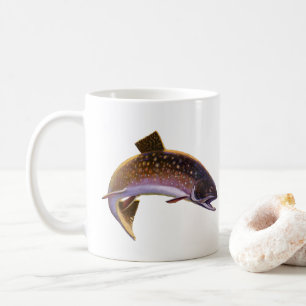 Caneca De Café Peixe Vintage, Pescador Esportivo