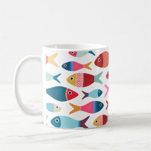 Caneca De Café Peixes
