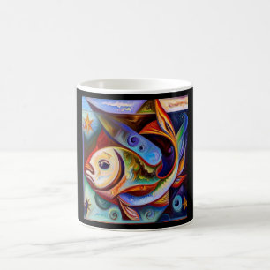 CANECA DE CAFÉ PEIXES 8